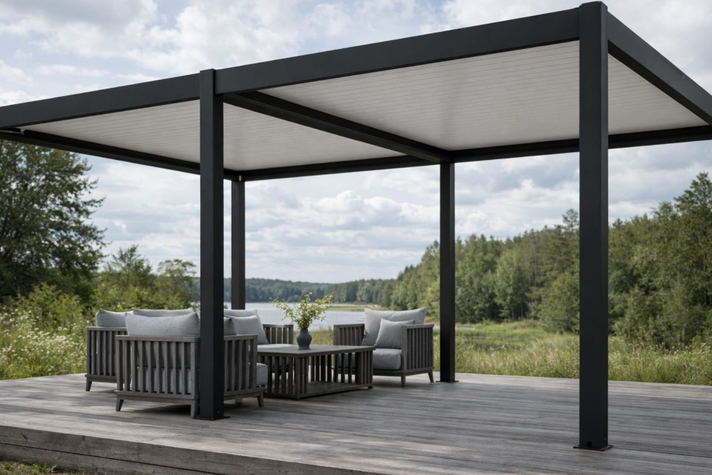 LEVANTE pergola pie ūdens