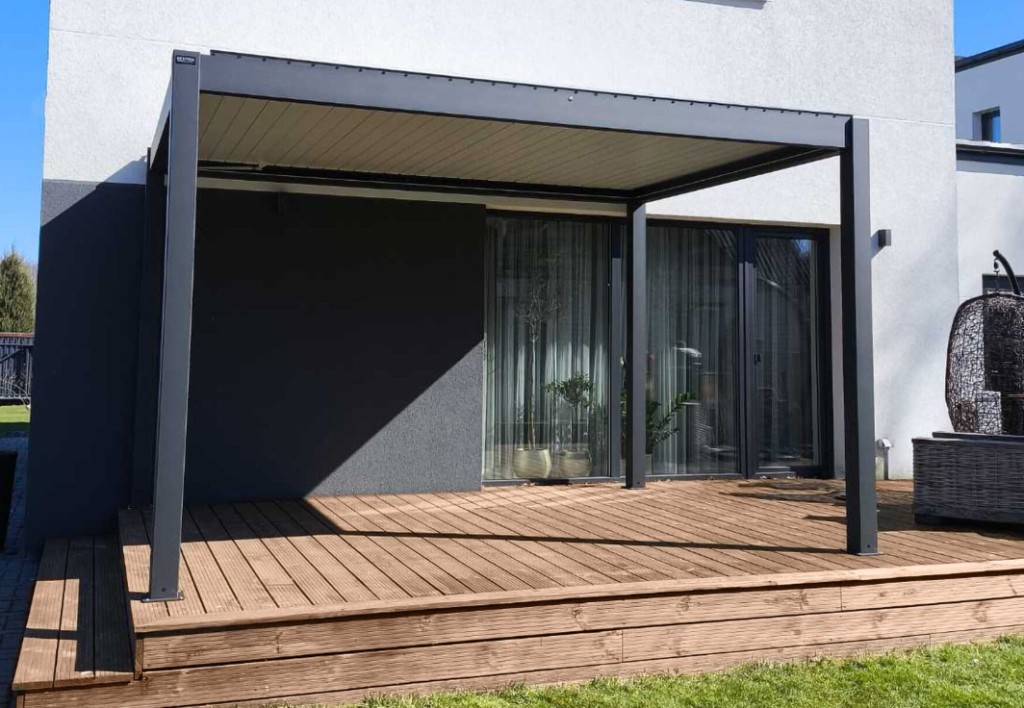 LEVANTE pergola pie mājas terases